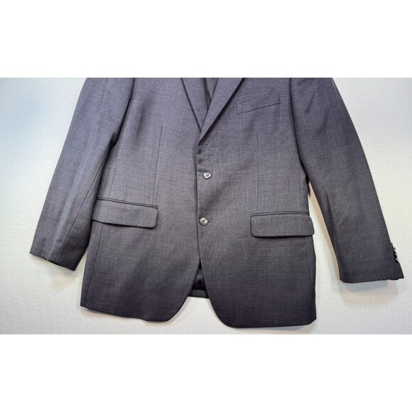 JoS A. Bank Mens 1905 Wool Tailored Fit Blazer Jacket 43R Gray - Picture 2 of 13